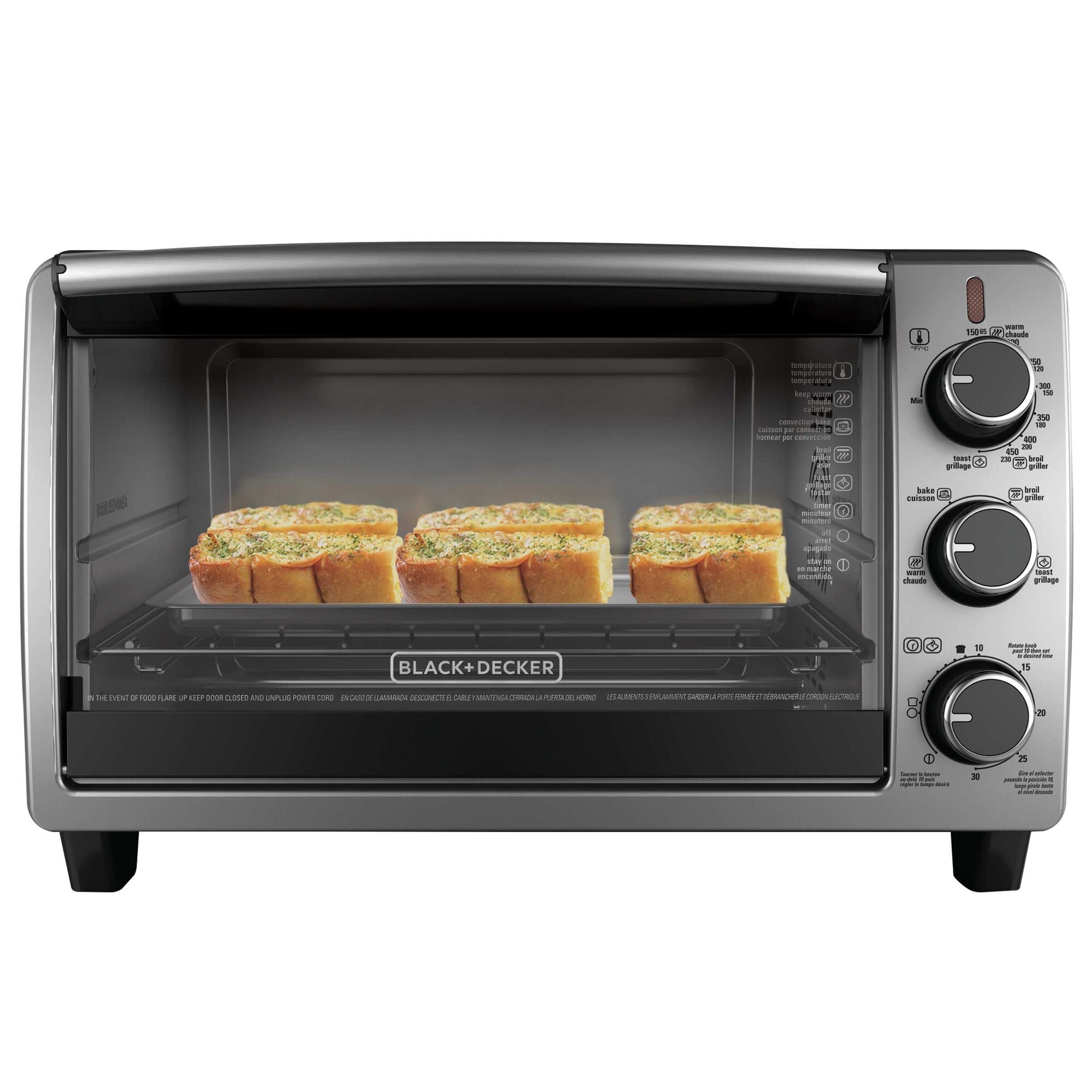 BLACK & DECKER 6-Slice Convection Toaster Oven at