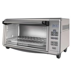 BLACK+DECKER® 8-Slice Digital Extra-Wide Convection Oven on white background