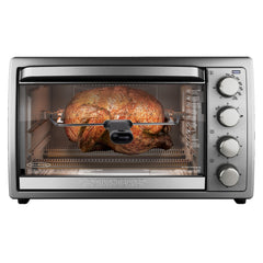 BLACK+DECKER Crisp 'N Bake 1500 W 8-Slice Stainless Steel Toaster Oven with  Fry Basket TO3265XSSD-HD - The Home Depot