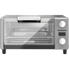 Crisp 'N Bake Air Fry Digital 4-Slice Toaster Oven on white background