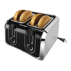  BLACK+DECKER TR3500SD Rapid Toast 2-Slice Toaster, Stainless  Steel: Home & Kitchen