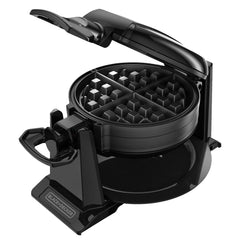  BLACK+DECKER Flip Waffle Maker, Silver, WM1404S: Electric Waffle  Irons: Home & Kitchen