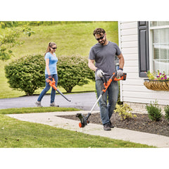 40 volt max lithium string trimmer/edger and sweeper combo kit.