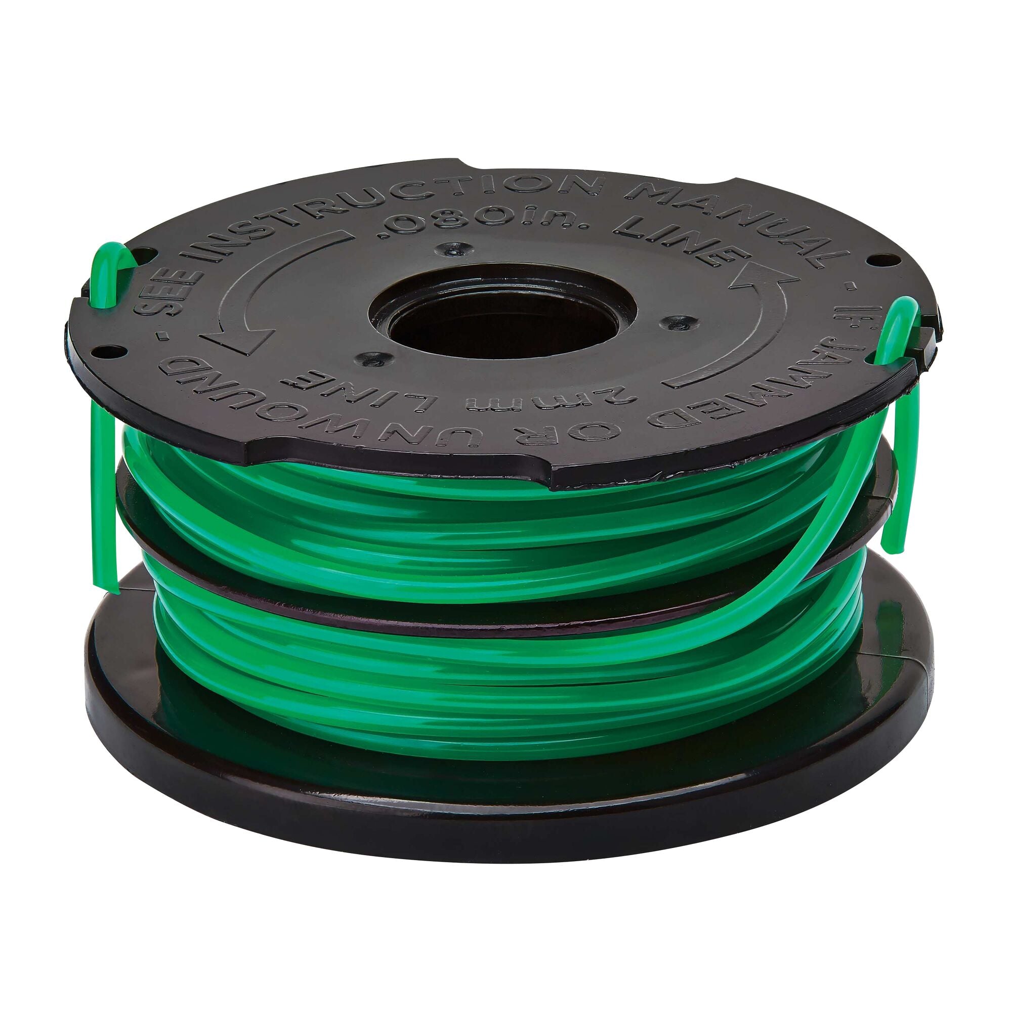 Trimmer Line Replacement Spool, Easy feed, Dual-Line, .08-Inch | BLACK+DECKER
