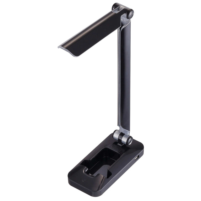 Verve Folding Led Desk Lamp on white background
