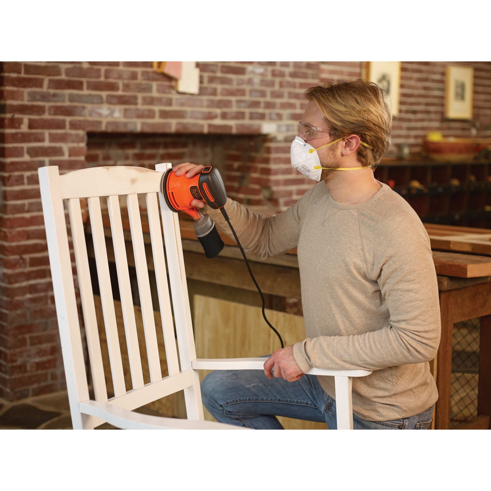 Black and decker 5 in orbital sander discount