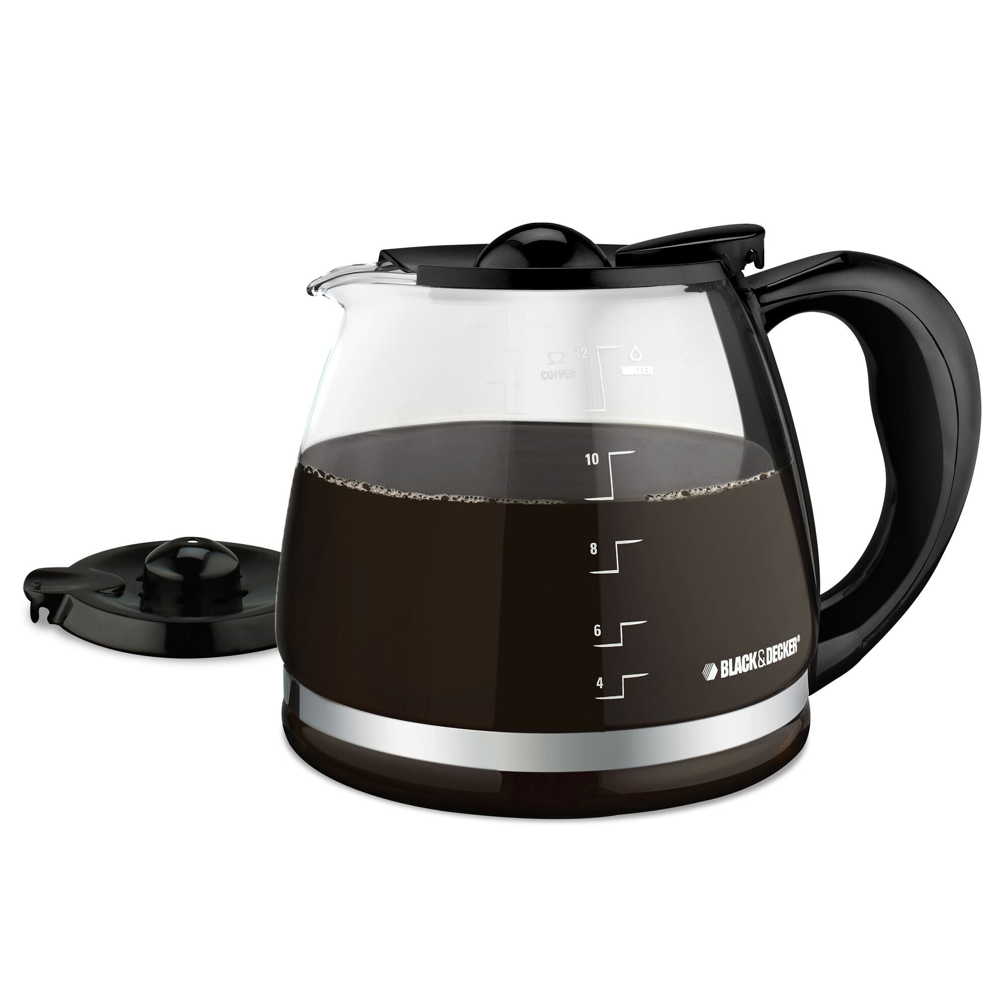 Black+Decker 12-Cup* Coffee Maker Black/Silver CM2035B - Best Buy