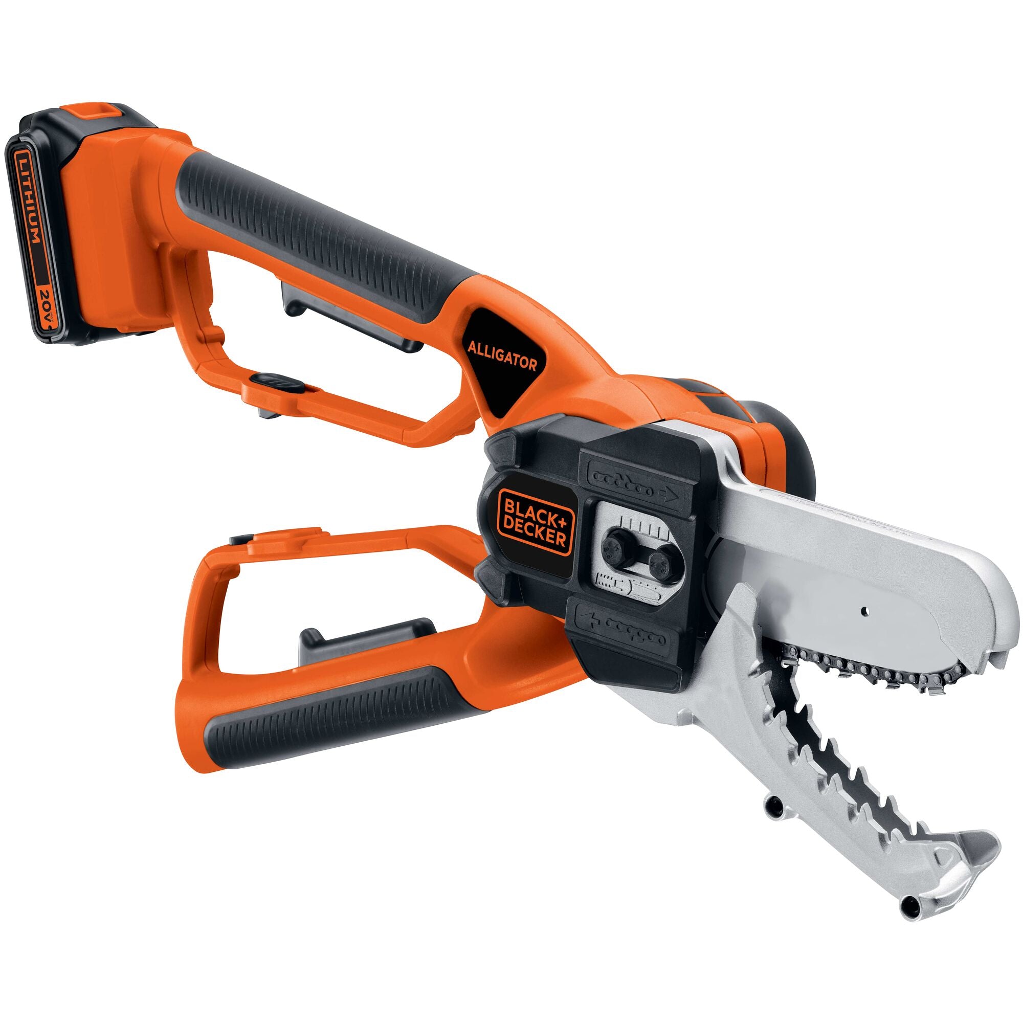 20V MAX* POWERCONNECT™ Cordless Chainsaw and Alligator Lopper, Battery and Charger Included | BLACK+DECKER