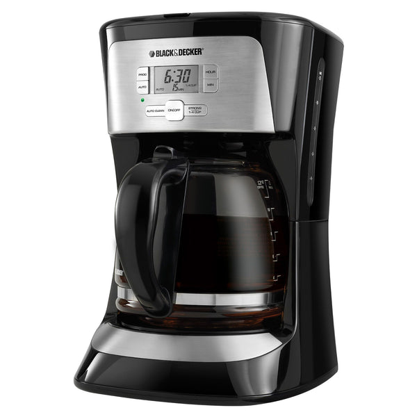 BLACK+DECKER™ 12-Cup* Programmable Coffeemaker, Gray